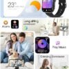 Smart Watch for Android Phones & iPhone - Answer/Make Calls/Quick Text Reply/AI Control, [2" HD Screen] IP67 Waterproof Fitness Tracker Heart Rate/Sleep/SpO2 Monitor,100+Sports Trackers for Men Women - Image 6