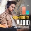 Wireless Bluetooth Headphones Over Ear, 80H Playtime, 3EQ Sound Modes, HiFi Stereo Headphones with Deep Bass Microphone, Foldable Bluetooth 5.3 Headphones for Smartphone/PC/Computer - Image 5