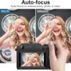 4K Digital Camera, 48MP Autofocus Cameras for Photography Vlogging Camera Dual Camera 18X Digital Zoom Anti-Shake Camera WiFi for YouTube Video Compact Camera, Point and Shoot Digital Cameras - Image 2