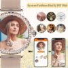 Smart Watches for Women (Answer/Make Call) with Diamonds, 1.3”HD Screen Bluetooth Smartwatch for Android iOS Phones, IP68 Waterproof Fitness Activity Trackers with Heart Rate/SpO2/BP/Sleep Monitor - Image 7