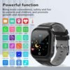 Wonlex Newest 4G Kids Smartwatch with SIM Card, 1.4" GPS Smart Watch for Kids, Boys Girls Phone Watch With Temperature HR BP Monitor, Video Calls, SOS, Camera, Pedometer, Alarm, Music Player(Black) - Image 5