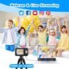 Digital Camera, Kids Camera with 32GB Card, FHD 1080P 44MP Vlogging Camera, 16X Zoom Point and Shoot Digital Camera Compact Portable Rechargeable Cameras for Teens Boys Girls Students Seniors - Image 5