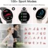 Smart Watch (Answer/Make Call), Smartwatch Fitness Tracker for Android and iOS Phones with Heart Rate Sleep Tracking, Multi Sport Modes, Blood Oxygen, Ai Voice Control,Fitness Watch for Women Men - Image 4