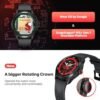 Ticwatch Pro 5 Enduro Smartwatch for Men 1.43" Android Wear OS Smart Watch 90 Hrs Battery 110+ Workout Modes 7/24 Heart Rate Health Fitness Tracker Outdoor 5ATM GPS Compass Android Compatible Only - Image 3