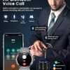Military Smart Watches for Men,1.43" AMOLED Fitness Watch with 126+ Sports Modes/5ATM Waterproof/Pedometer/Heart Rate/Blood Pressure,Tactical Rugged Smartwatch for Android iOS - Image 4