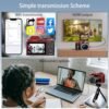 64MP Digital Camera for Photography, 4K Vlogging Camera for YouTube with 3” Flip Screen,16X Digital Zoom, WiFi& Autofocus,2 Batteries, 32GB TF Card(S200,Red) - Image 7