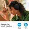 Sennheiser ACCENTUM Plus Wireless Bluetooth Headphones - Quick-Charge Feature, 50-Hr Battery Playtime, Adaptive Hybrid ANC, Sound Personalization, Touch Controls – Black - Image 3