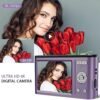 Digital Camera 4K 48MP Kids Camera with 2.8 inch IPS Screen, Portable Compact Point and Shoot Camera for Kids Beginners,Students,Teens with 32GB Card and 2 Batteries (Purple) - Image 2