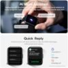 Smart Watch for Men Women - Answer/Make Calls/Quick Text Reply/AI Control, 1.83" for Android Phones Samsung iPhone Compatible IP68 Smartwatch Fitness Tracker Heart Rate Blood Oxygen (Black, 1.83") - Image 3