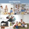 64MP 4K Digital Camera for Photography, Vlogging Cameras for YouTube with 3” Flip Screen,16X Digital Zoom, WiFi& Autofocus,2 Batteries, 32GB TF Card(S200) - Image 6