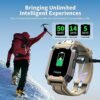 Smart Watch Rugged and Military with 5ATM Waterproof Bluetooth Call(Answer/Dial Calls) AI Assistant, Long-Lasting Battery Life, Multiple Sports Tracking, Health Monitoring, 2.02'' HD Display - Image 4