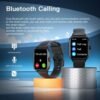 Smart Watch, Newest 1.85 "TFT HD Display Smart Watch with Receive & Dial, Smart Watch for Android iPhone with Pedometer, Fitness Tracker, Heart Rate, SMS Reminder, Android Smart Watch for Women Men - Image 2