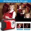 Waterproof Digital Camera HD 1080P 36MP Compact Digital Camera for Kids with 32GB Card Point and Shoot Camera Portable Camera for Teens Students Boys Girls - Image 4