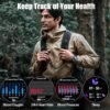 WalkerFit Smart Watch for Men- AMOLED Display, 60 Days Extra-Long Battery, Waterproof Rugged Military Smart Watch,Tactical Smartwatch for Blood Pressure Monitor,Andriod SmartWatch Men,Reloj Hombre - Image 3