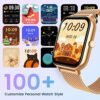 Smart Watch for Women Fitness Tracker: 1.83 Inch Bluetooth Call Smartwatch with Blood Oxygen Blood Pressure Monitor Compatible with Android Ios 100+ Sport Mode Heart Rate Steps Counter Waterproof Ip67 - Image 5