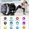 Smart Watch for Android Phones & iPhone - Answer/Make Calls/Quick Text Reply/AI Control, [2" HD Screen] IP67 Waterproof Fitness Tracker Heart Rate/Sleep/SpO2 Monitor,100+Sports Trackers for Men Women - Image 9