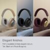Bowers & Wilkins Px8 Over-Ear Wireless Headphones, Advanced Active Noise Cancellation, Luxurious Materials, 30-Hour Battery Life, 15-Min Quick Charging, Tan - Image 6