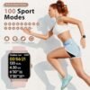 Smart Watch for Women Alexa Built-in, 1.8" Fitness Tracker with Answer/Make Call, IP68 Waterproof/SpO2/Heart Rate/Sleep/Monitor, 100+Sport Modes, Bluetooth Watch Compatible with Android & iPhone - Image 4