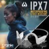 Wildhorn Crank Bone Conduction Headphones Bluetooth 5.4, IPX7 Waterproof Open Ear Headphones w/Mic, Fast Charge, MP3 2500 Songs Storage Capacity, Premium Design, Workouts, Cycling, Running Headphones - Image 4
