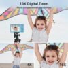 Digital Camera for Teens, FHD 4K 44MP Digital Camera Purple with 64GB SD Card 16X Digital Zoom, Cameras for Photography Compact Point and Shoot Camera for Teen Boys Girls Kids Camera Digital - Image 3