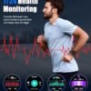 BANGWEI Smart Watches for Men Answer/Make Call for Android iOS, 1,43" AMOLED HD Touch Screen Fitness Tracker Watch with Heart Rate spO2 Sleep Monitor Step Counter IP68 Waterproof Smartwatch - Image 6
