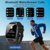 Smartwatch (Answer/Make Call) for Men Women, 1.85" HD Touch Screen Fitness Watch with Heart Rate Sleep SpO2 Monitor, IP68 Waterproof, 100+Sport Mode Activity Trackers for Android iOS - Image 5