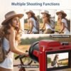 64MP Digital Camera for Photography, 4K Vlogging Camera for YouTube with 3” Flip Screen,16X Digital Zoom, WiFi& Autofocus,2 Batteries, 32GB TF Card(S200,Red) - Image 5