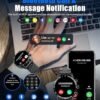 BANGWEI Smart Watches for Men Answer/Make Call for Android iOS, 1,43" AMOLED HD Touch Screen Fitness Tracker Watch with Heart Rate spO2 Sleep Monitor Step Counter IP68 Waterproof Smartwatch - Image 3