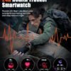SUNKTA Military Smart Watches for Men(Answer/Dial Calls),1.43" AMOLED 5ATM Waterproof/400mAh/126 Sport Modes/Heart Rate/SpO2/Sleep Monitor,Rugged Fitness Tracker Tactical Smartwatch for Android iOS - Image 4