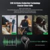 Gravastar Wireless Earbuds Sirius P5,Bluetooth in-Ear Headphones with Stereo Sound,4 RGB Lights,40H Playback,ENC for Clear Call,Bluetooth 5.2,IPX4,Support Multipoint Connection(Defense Mecha) - Image 4