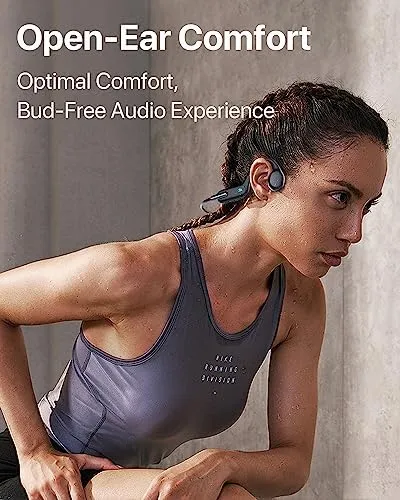 Waterproof MP3 Player Underwater Swimming Headphones IPX8 Waterproof MP3 Player for Swimming, Wireless Bluetooth 5.3 Open-Ear Bone Conduction Headphones for Running, Cycling - Image 4