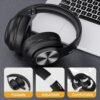 Wireless Bluetooth Headphones Over Ear, 80H Playtime, 3EQ Sound Modes, HiFi Stereo Headphones with Deep Bass Microphone, Foldable Bluetooth 5.3 Headphones for Smartphone/PC/Computer - Image 7