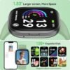 Smart Watch(Answer/Make Call), 1.83'' HD Smart Watches for Men Women, IP68 Waterproof Fitness Tracker with Heart Rate Blood Oxygen Sleep Monitor Step Calorie Counter for Android iOS - Image 5