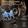 Wireless Earbuds 75hrs Bluetooth 5.3 Headphone Sport, 2024 Bluetooth Earbuds Stereo Deep Bass Over Ear Bud with Earhooks, ENC Noise Cancelling Mic, IPX7 Waterproof Earphone for Workout/Running - Image 6
