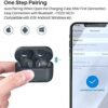 TOZO NC2 Hybrid Active Noise Cancelling Wireless Earbuds, in-Ear Detection Headphones, IPX6 Waterproof Bluetooth 5.3 Stereo Earphones, Immersive Sound Premium Deep Bass Headset, Blue - Image 6