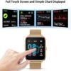 Smart Watch for Android Phones iOS Waterproof Smart Watches for Women Men Sports Digital Watch Fitness Tracker Heart Rate Blood Oxygen Sleep Monitor Touch Screen Compatible Samsung iPhone - Image 2