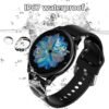 Smart Watch for Women,Fitness Tracker with Blood Oxygen and Heart Rate Monitor, Step Counter, IP67 Waterproof,1.28"" Fintness Watch and Smartwatch for Android&iOS (Rose Gold), T2PRO - Image 7