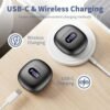 Wireless Earbuds Bluetooth 5.3 Headphones, 48H Long Battery Life LED Power Display Ear Buds, IPX7 Waterproof HiFi Stereo Bass with Built-in Mic for Home Office Sports Earphones - Image 3