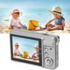 Digital Camera, 48MP 2.7in LCD 4K Vlogging Camera for Shooting (Silver) - Image 3