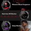 BRIBEJAT Smart Watch for Men Compatible with Samsung iPhone Android Phones (Dial/Answer Calls) Built-in Music Player Activity Tracker, Real-time Heart Rate & Sleep Monitor Pedometer, Gray - Image 6