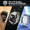 Smart Watch Rugged and Military with 5ATM Waterproof Bluetooth Call(Answer/Dial Calls) AI Assistant, Long-Lasting Battery Life, Multiple Sports Tracking, Health Monitoring, 2.02'' HD Display - Image 2
