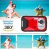 Waterproof Digital Camera HD 1080P 36MP Compact Digital Camera for Kids with 32GB Card Point and Shoot Camera Portable Camera for Teens Students Boys Girls - Image 7