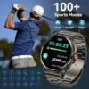 AMAZTIM Smart Watch for Men,1.85" HD Oversized Screen,100 Days Extra-Long Battery,Rugged Military Bluetooth Call(Answer/Dial Calls) Compatible iPhone & Android,AI Voice Assistant/Heart Rate Monitor - Image 5