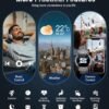 Military Smart Watches for Men,1.43" AMOLED Fitness Watch with 126+ Sports Modes/5ATM Waterproof/Pedometer/Heart Rate/Blood Pressure,Tactical Rugged Smartwatch for Android iOS - Image 9