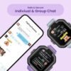 TickTalk5 Cellular Kids Smart Watch with GPS Tracker & Video Calling - Smart Watch for Kids with Parent Apps, SOS & 911 Calling, Real-Time Location Tracking, DND Mode & More - Smart Watch for Kids 3+ - Image 3