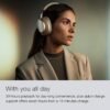 Bowers & Wilkins Px8 Over-Ear Wireless Headphones, Advanced Active Noise Cancellation, Luxurious Materials, 30-Hour Battery Life, 15-Min Quick Charging, Tan - Image 5