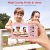 Digital Camera, FHD 1080P Kids Camera with 32GB Card, Digital Point and Shoot Cameras with 16X Zoom Anti Shake, 48MP 2.8 Inch LCD Screen, Gift for Girls Kids - Image 2