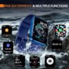 aeac Smart Watch, 2024 Newest Fitness Watch for Men Women, Alexa Built-in & Stable Bluetooth Call, with Heart Rate/SpO2/Sleep Monitor, 100 Sports, IP68 Waterproof Smartwatches for iOS Android - Image 7