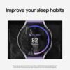 SAMSUNG Galaxy Watch 6 Bespoke Edition 40mm Exclusive Bluetooth Smartwatch, Health, Fitness, Sleep, Heart Rate Tracker, Improved Battery, Sapphire Crystal Glass, US Version, Graphite Sport Band, Mint - Image 3