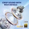 Soundcore by Anker Liberty 4, Noise Cancelling Earbuds, True Wireless Earbuds with ACAA 3.0, Dual Dynamic Drivers for Hi-Res Premium Sound, Spatial Audio with Dual Modes, All-New Heart Rate Sensor - Image 2